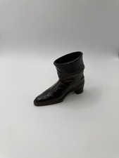 Vintage Shoe Boot Match Holder – Decorative Ceramic Figurine Collectible