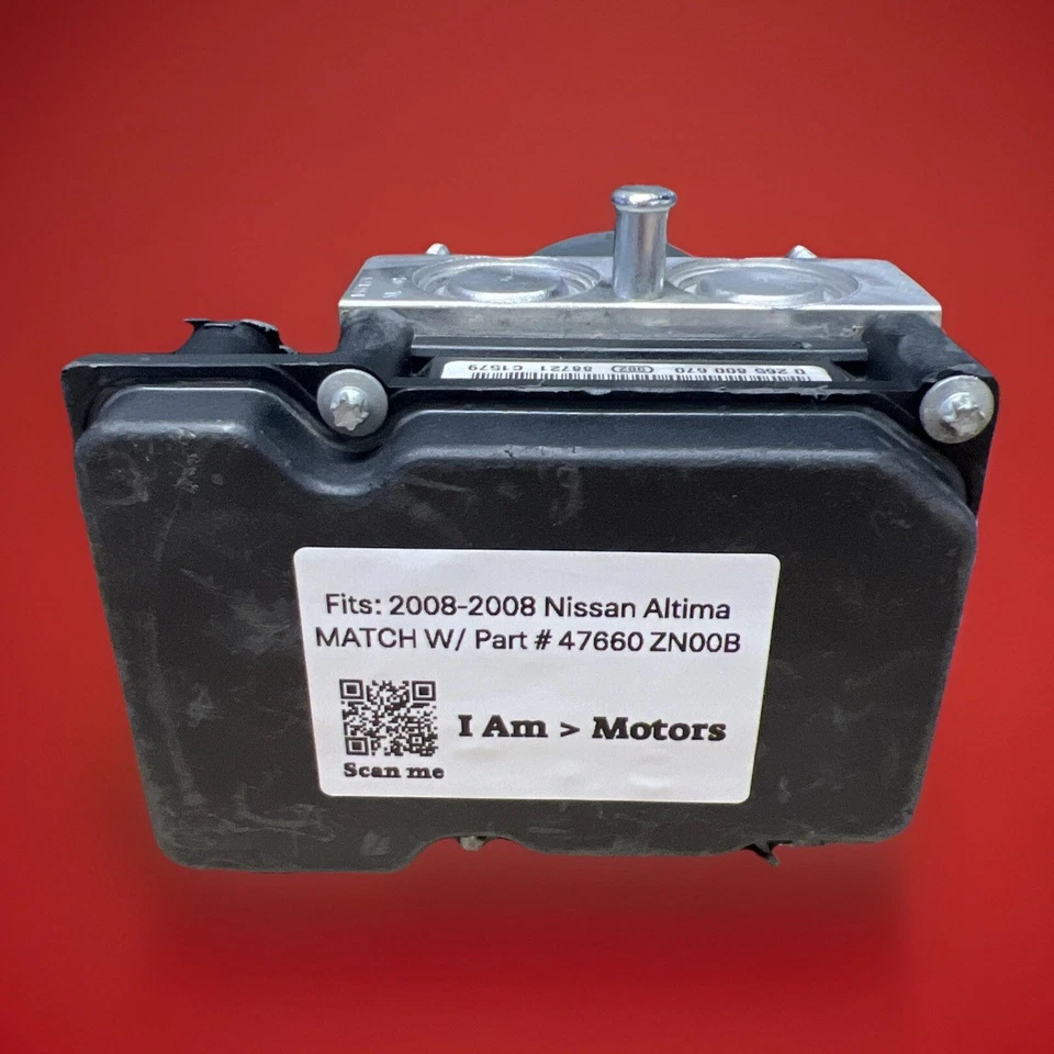 Refurbished ABS Brake Pump Module 2008 2009 Nissan Altima  | 47660 ZN00B - Image 3 of 4