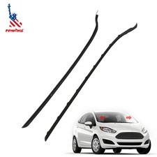Fit For 11-19 Ford Fiesta Rhlh Windshield A-pillar Trim Moulding Pair Both Side Fit For 11-19 Ford Fiesta Rhlh Windshield A-pillar Trim Moulding Pair Both Side