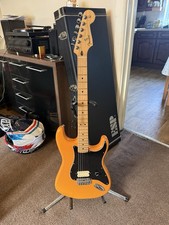 Fender Stratocaster Electric Guitar MIM Dimarzio Super Distortion Capri Orange