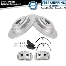 Front Brake Pad & Rotor Kit Premium G-Coated Ceramic For 06-11 DTS Lucerne