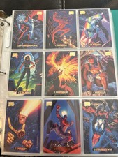 1994 Marvel Masterpieces BASE CARDS - YOU PICK! Retro 90s Marvel VERY GOOD / NM
