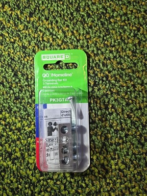 Square D Homeline Electrical Panels Load Center 3 Terminal Ground Bar Kit