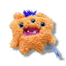 Fuggler Baby Fugg Mini Plush Series 4 New Funny Ugly Monster Reek-O Orange