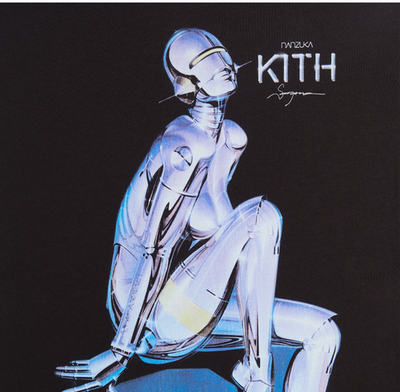 🔥SOLD OUT🔥KITH for Nanzuka Gallery Sorayama Model A Tee Black 🔥SOLD OUT🔥KITH for Nanzuka Gallery Sorayama Model A Tee Black