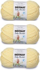 Bulk Buy: Bernat Baby Blanket Yarn 3-Pack Yellow 161103-3615