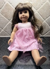 American Girl Doll Beforever Samantha Parkington 2017 With Pink Dress