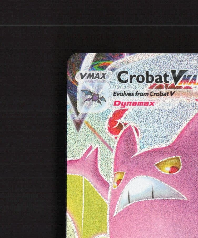Crobat VMAX SWSH099 Sword & Shield Full Art Black Star Promo Pokemon Card NM - Image 3 of 4