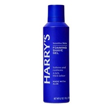 Foaming Shave Gel for Men with Aloe Vera, 6.7 oz Can