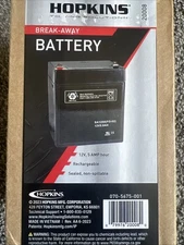 Hopkins Towing Solution 20008 RT1250 12V 5.0AH New