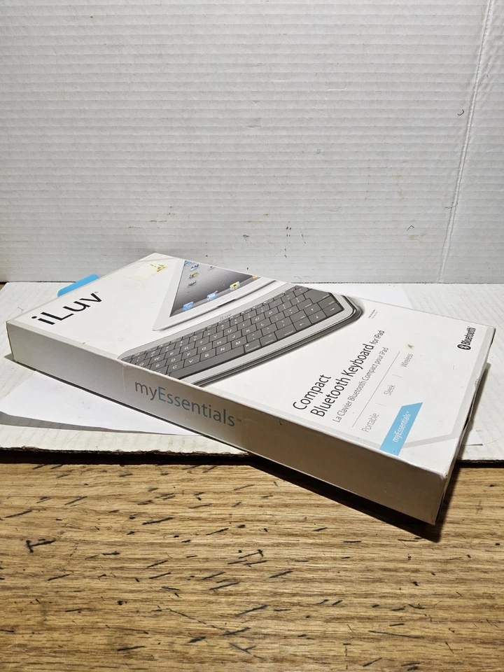 Nuevo Teclado Bluetooth Compacto iLUV Caja Abierta para iPad Modelo iBTKB20 Inalámbrico Foto 4 de 4