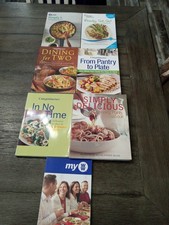 mixed lot of 7 WEIGHT WATCHERS BOOKS