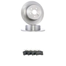 RIDEX Bremsenset Hinten Bremsscheiben Beläge für TOYOTA Avensis Kombi (T22)
