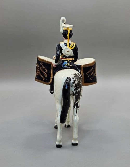 Cavalo de bateria DUCAL DH.5 11º (príncipe Albert's Own) Hussars, na caixa - Imagem 4 de 4