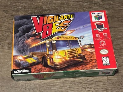 Vigilante 8 Nintendo 64 N64 *Box Only* No Game Authentic Very Good Shape