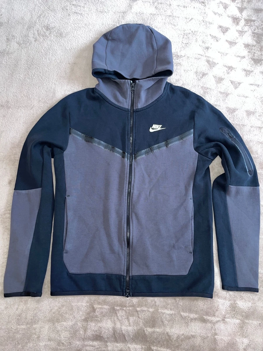 Preços baixos em Zíper inteiro manga longa Nike moletons para