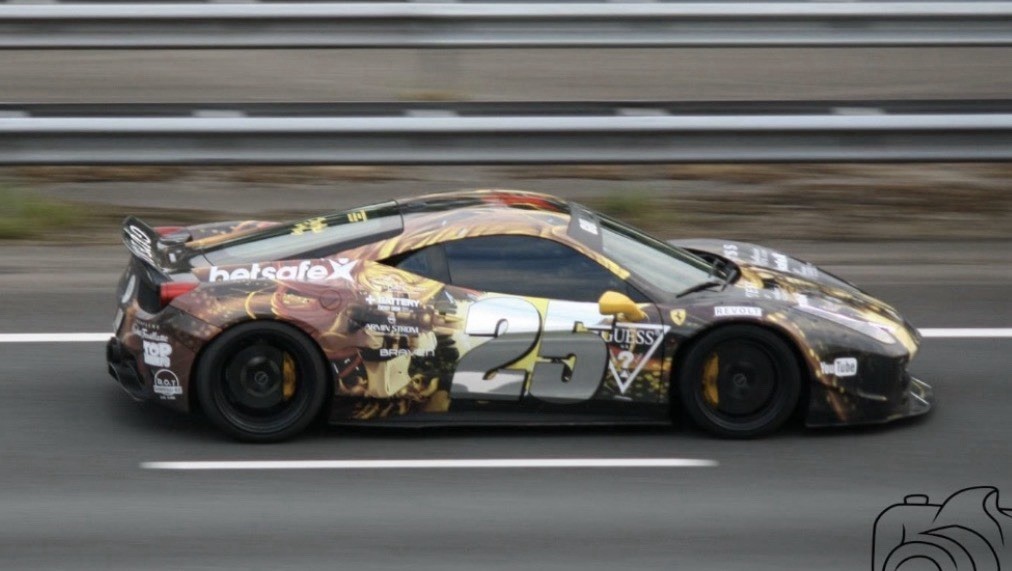 Ferrari 458 Rear Wing