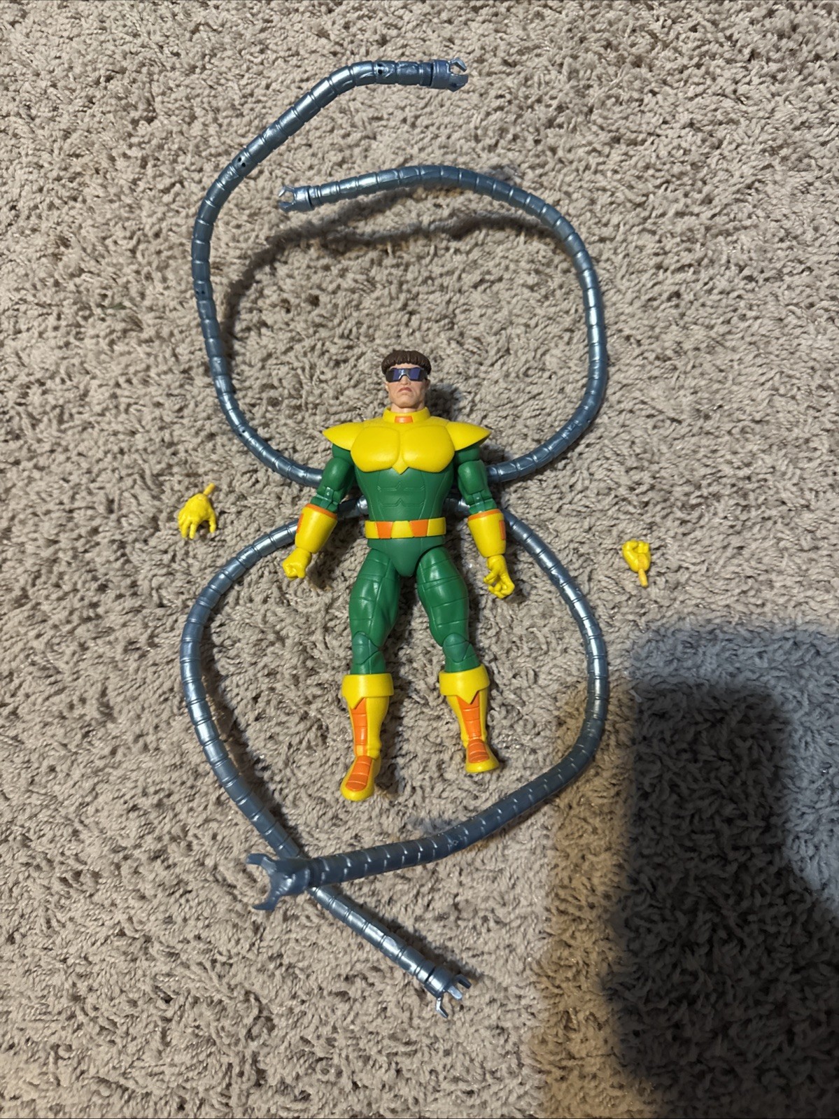 Marvel Legends VHS Doc Ock Action Figure Spider-Man Animated Series