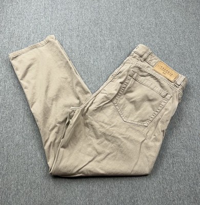 Teleria Zed Chicago Khaki Pants Mens 36x27 Dyed Touch Italy