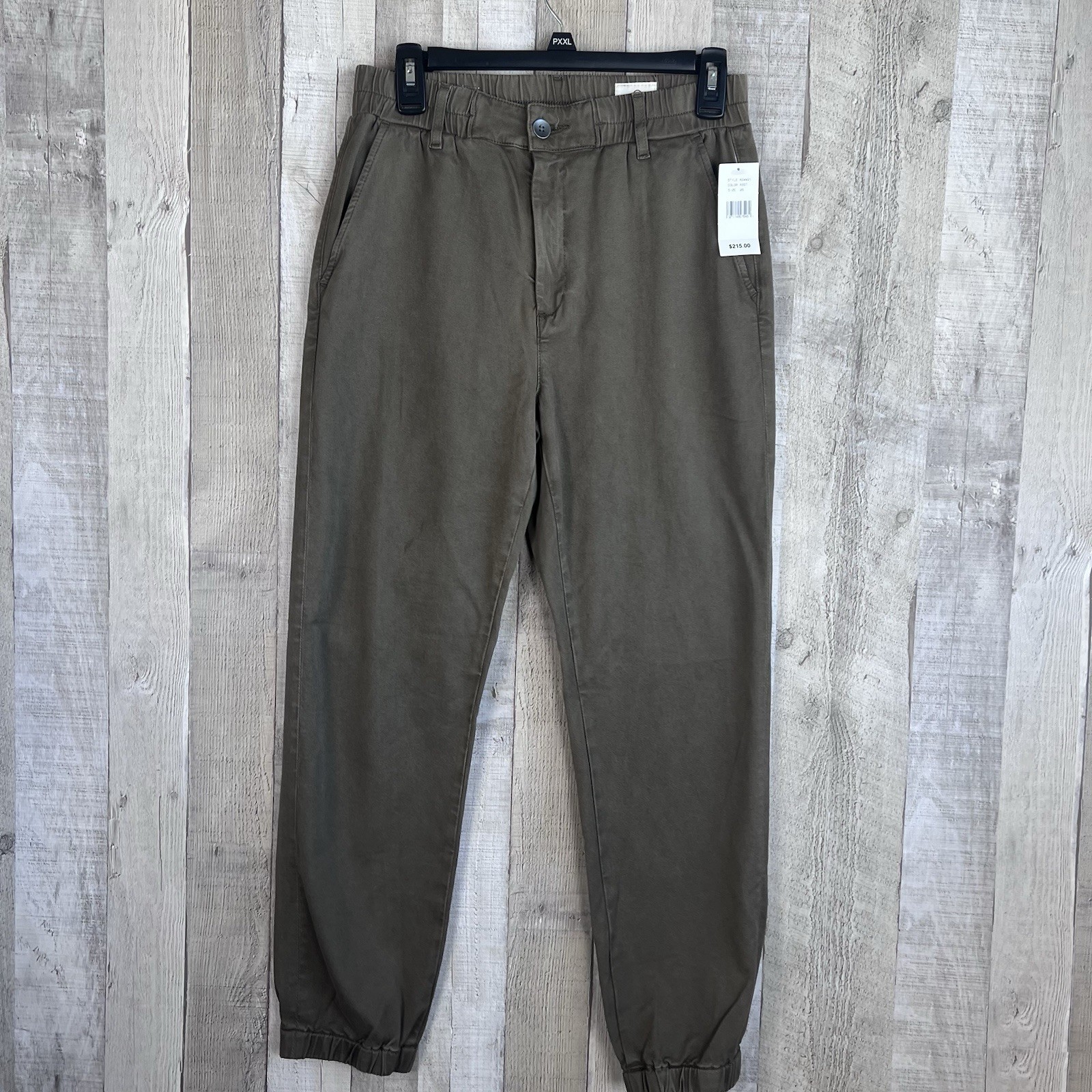 AG Adriano Goldschmied Caden Jogger Pants Womens 26R Brown Stretch Cuffed Ankle thumbnail 5