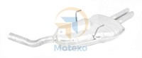 Klarius RR366G Auspufftopf Hinten Mgzt 2.5 160HP 180HP Est 01-05