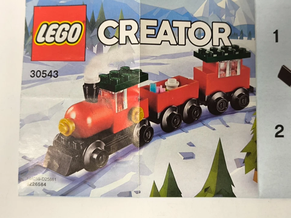 LEGO 30543 Holiday Train, Foto 2 von 3