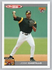 2004 TOPPS TOTAL #496 JOSE CASTILLO  PITTSBURGH PIRATES