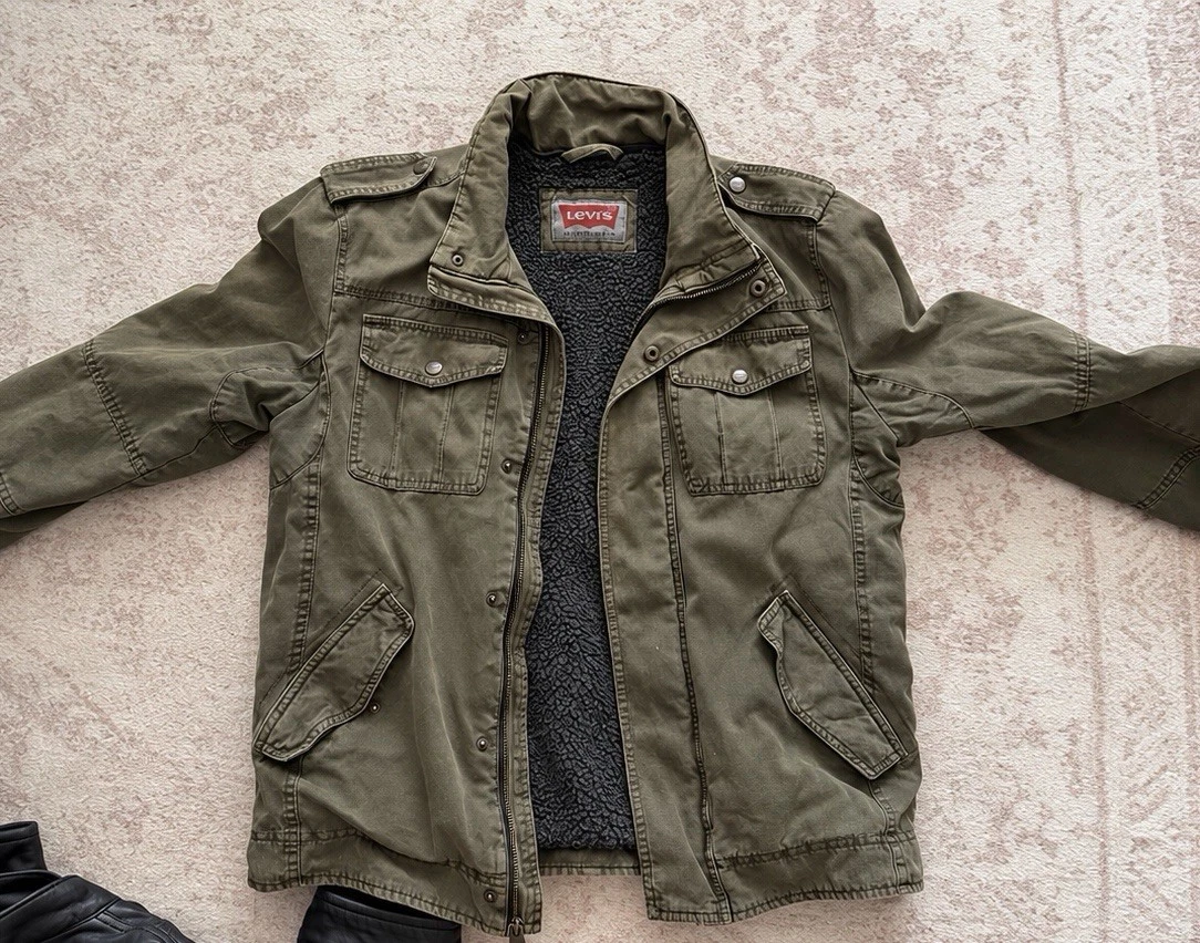 LEVI'S MA-1ジャケット XL デニム/オリーブ　リーバイス 25+ Levi's Green Lightweight Coats, Jackets & Vests for Men for
