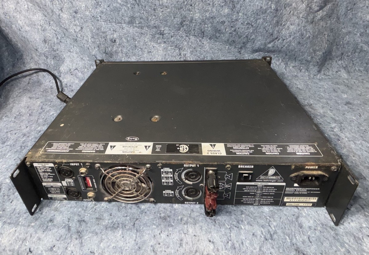 Behringer EP4000 2-Channels Audio Amplifier for sale online | eBay