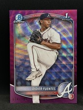 2025 Bowman - Chrome Prospects Didier Fuentes #BCP-87 Fuchsia Wave 24/199