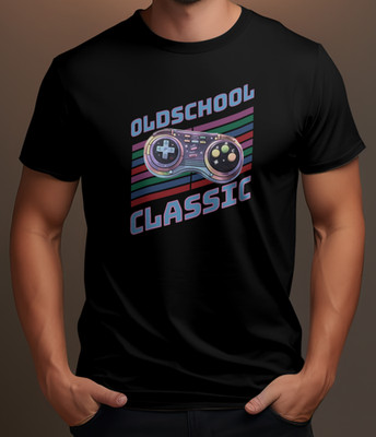 Retro Gaming T-Shirt Old School Motiv 16-Bit 8-Bit 90er Classic Gamer Geschenk