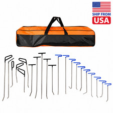 Paintless Dent Removal Rods 21pcs Stainless Steel Rod Tool Dent Repair Kits Paintless Dent Removal Rods 21pcs Stainless Steel Rod Tool Dent Repair Kits