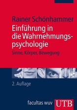 Einführung in die Wahrnehmungspsychologie | Rainer Schönhammer | deutsch