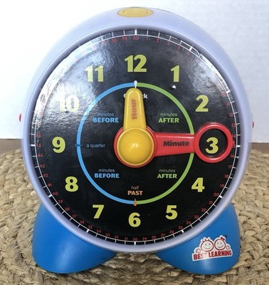 BEST Learning Talking Clock Kids Child s Toy Teaching Educational