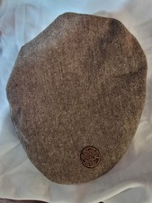 Patrick Francis Irish Flat Cap Brown Tweed Newsboy Hat Wool