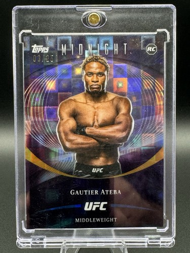 Gautier Ateba [Moonrise] #63 2026 Topps Midnight UFC card
