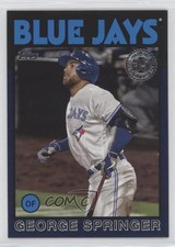 2021 Topps 1986 Baseball 35th Anniversary Series 2 Blue George Springer qc6