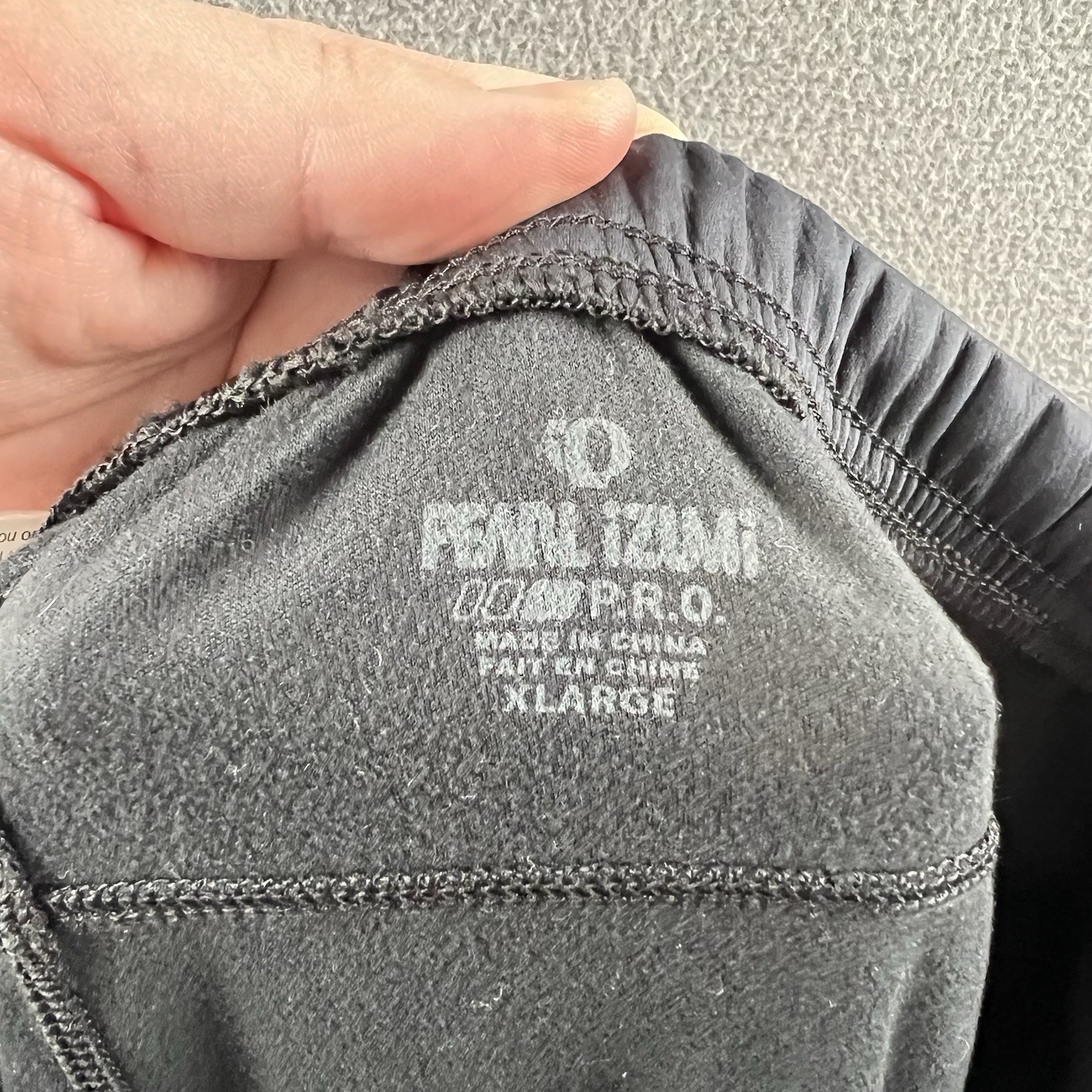 Pearl iZumi Cycling Pants Mens XL Blue Black Compression Performance PRO Fleece