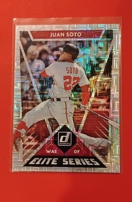 2020 Panini Donruss - Elite Series Juan Soto #E-9 Vector