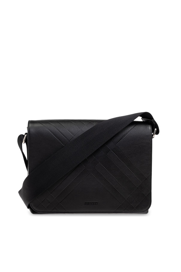 Burberry - Men - Shoulder bag MEESENGER - Black 389890₽