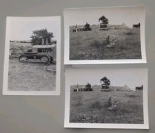 1940 Caterpillar Crawler Tractor Building ND Government Dam Construction Photos