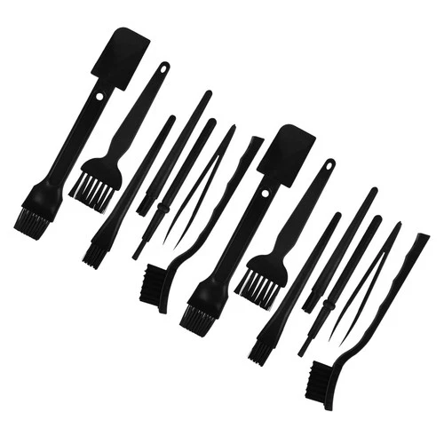 2 Sets Brosse D'entretien Informatique Mini Pinceau De Nettoyage