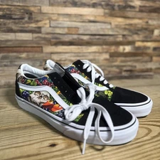 Size 8.5 Vans Old Skool "Fruit Skull" Shoes