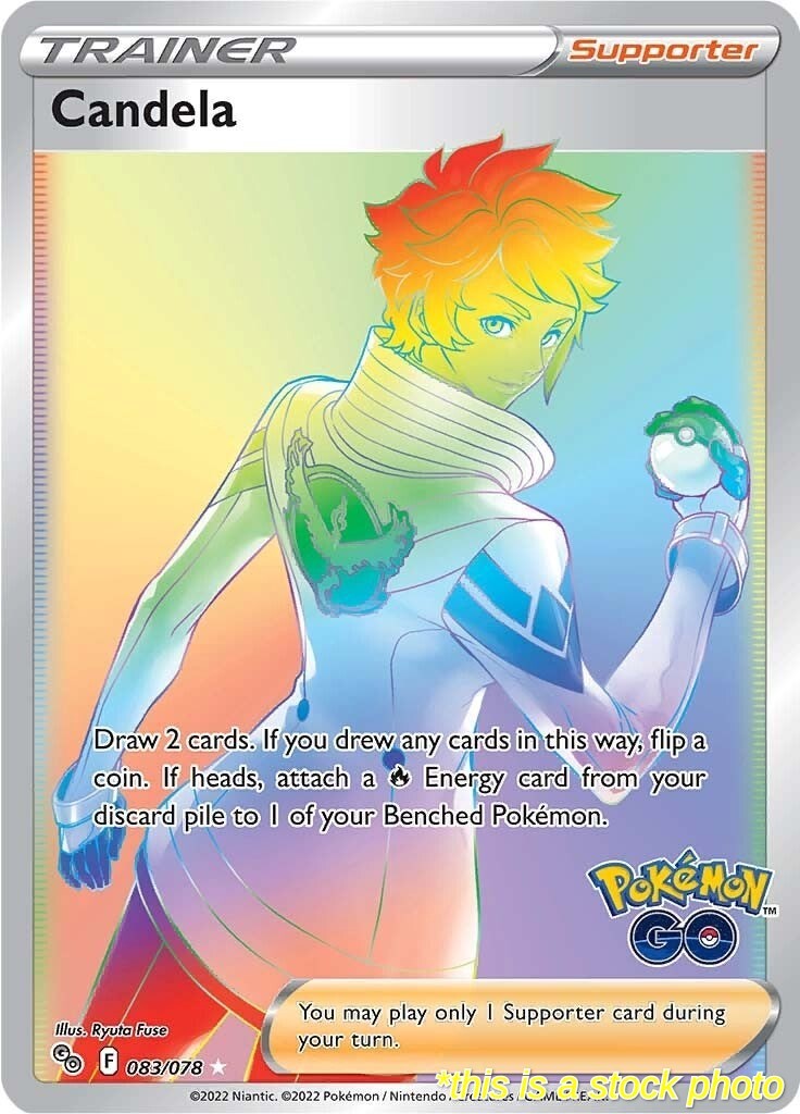 Candela (Secret) [PGO - 083/078] Pokemon GO - NM