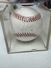DAVID WELLS SIGNED AUTOGRAPHED PERFECT GAME 5-17-98 OAL BASEBALL