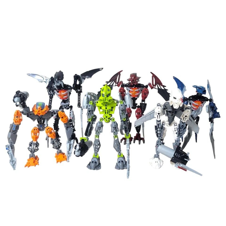 LEGO Bionicle Lote Toa Phantoka VA Matoran Of Light Comp con Todo Zamor y Sanguijuelas Foto 3 de 4