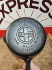 "Fully Restored" GRISWOLD #5 Cast Iron Skillet Pan 8" Large Logo Seasoned Flat