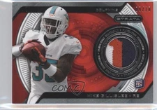 2013 Topps Strata Relics Ruby Patch /10 Mike Gillislee #SR-MGI Rookie Patch RC