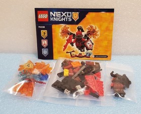 LEGO NEXO KNIGHTS ULTIMATES | 70336-70339 | Axl / Lance / Gen. Magmar / Flama
