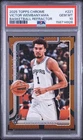 2025 TOPPS CHROME BASKETBALL REFRACTOR #221 VICTOR WEMBANYAMA PSA 10